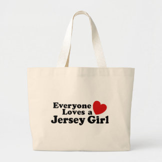 Bolsa Tote Grande Jersey Girl