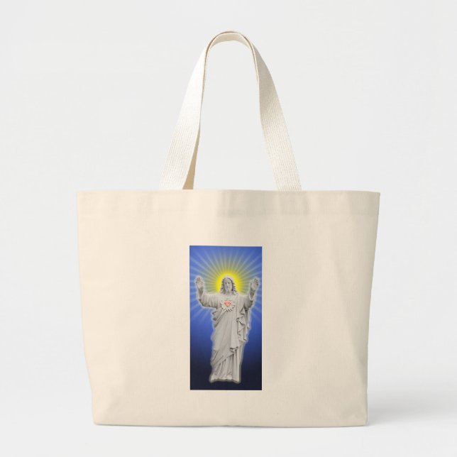 Bolsa Tote Grande Jesus Cristo (Frente)