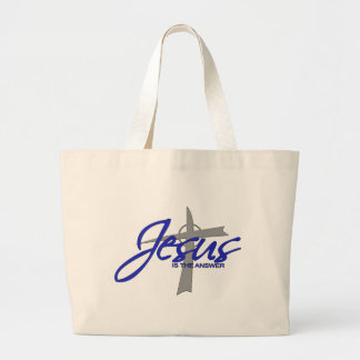 Bolsa Tote Grande Jesus é a resposta