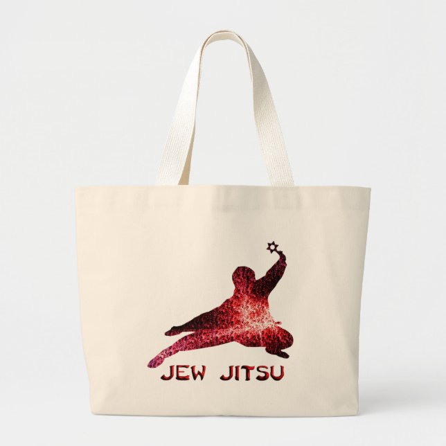 Bolsa Tote Grande Jew Jitsu (Frente)