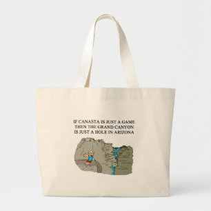 Bolsa Tote Grande Jogador do CANASTA
