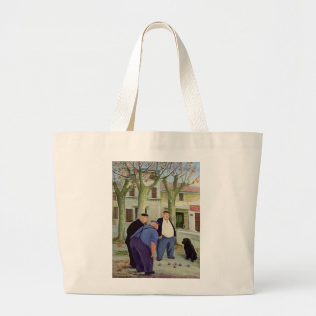Bolsa Tote Grande Jogadores dos Boules (Frente)