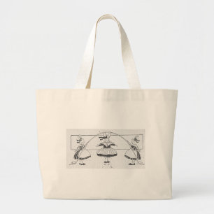 Bolsa Tote Grande Jogo do coelho