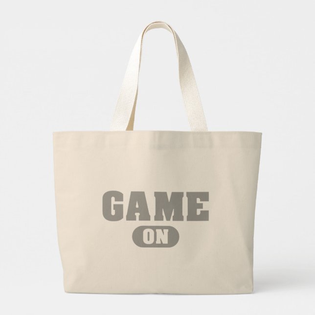 Bolsa Tote Grande Jogo em (Verso)