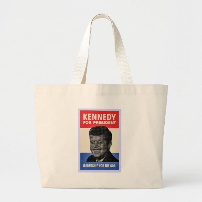 Bolsa Tote Grande John F. Kennedy (Frente)