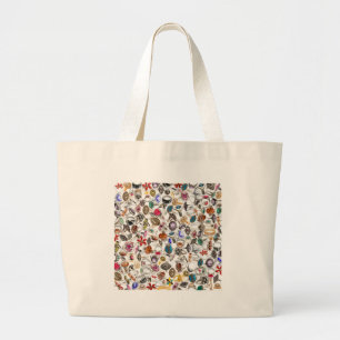 Bolsa Tote Grande joias anéis