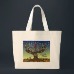 Bolsa Tote Grande Judaica L'shanah Tovah Tree Of Life Gifts Apparel<br><div class="desc">You are viewing The Lee Hiller Design Collection. Apparel,  Gifts & Collectibles  Lee Hiller Photography or Digital Art Collection. You can view her Nature photography at http://HikeOurPlanet.com/ and follow her hiking blog within Hot Springs National Park.</div>