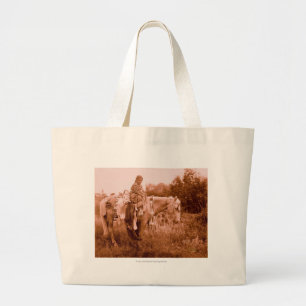 Bolsa Tote Grande Julia - mulher do corvo