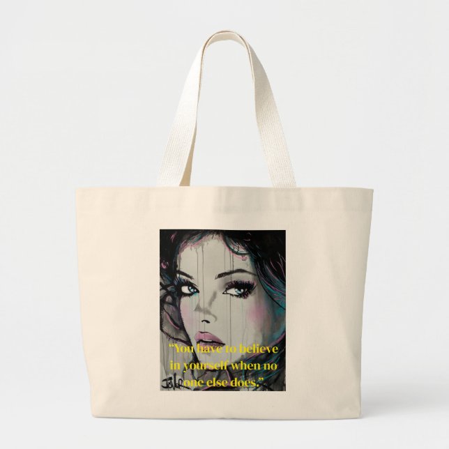 Bolsa Tote Grande Jumbo Tote Strong Woman (Frente)