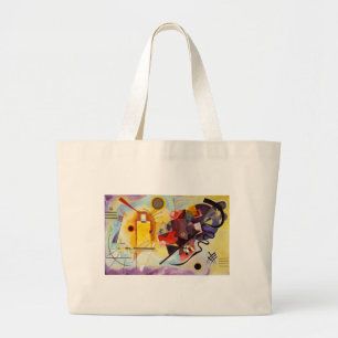 Bolsa Tote Grande Kandinsky Amarelo Azul
