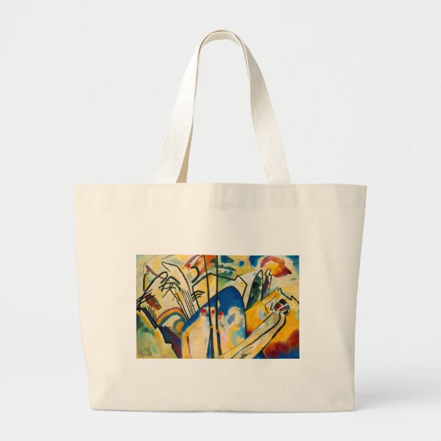 Bolsa Tote Grande Kandinsky Composição IV (Frente)