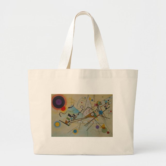 Bolsa Tote Grande Kandinsky Composição VIII (Frente)