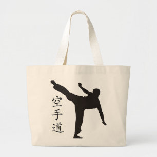 Bolsa Tote Grande Kanji alto do pontapé/karaté