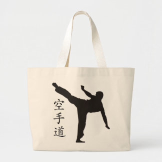 Bolsa Tote Grande Kanji alto do pontapé/karaté