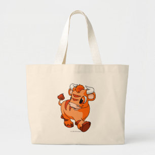 Bolsa Tote Grande Kau alaranjados