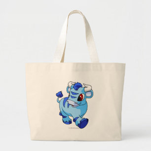Bolsa Tote Grande Kau azuis