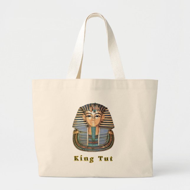 Bolsa Tote Grande KIng Tut art (Frente)