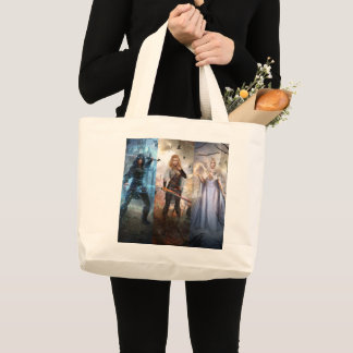Bolsa Tote Grande Kingsmen Chronicles Trilogy Fantasy Art Tote Bag