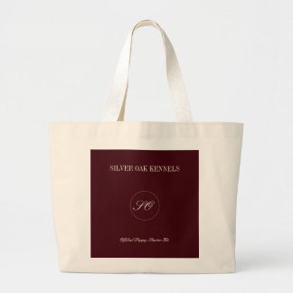 Bolsa Tote Grande Kit Oficial de Início para Cachorrinhos Burgundy &