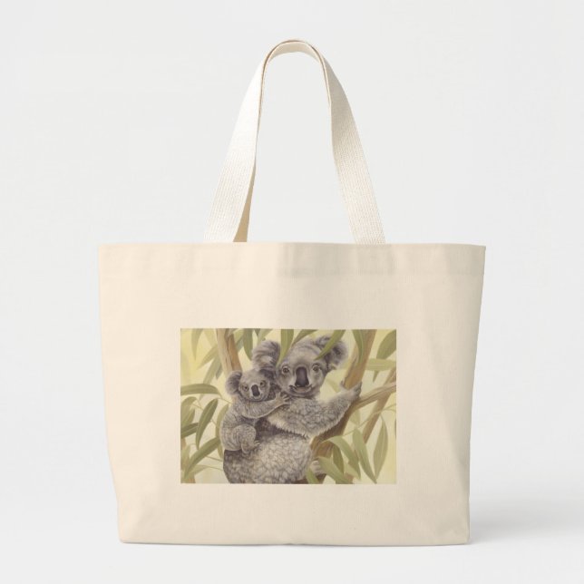 Bolsa Tote Grande Koalas (Frente)
