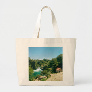 Bolsa Tote Grande Krka Waterfall - Parque Nacional de Krka - Croácia