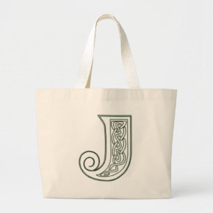 Bolsa Tote Grande KRW - J - Sacola Monogrammed celta