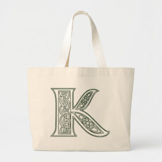 Bolsa Tote Grande KRW - K - Sacola Monogrammed celta