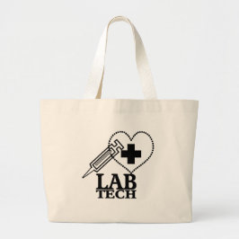 BOLSA TOTE GRANDE LAB TECNT HEARINGE LOGO - CIENTISTA LABORATORIAL
