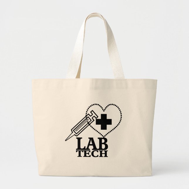 BOLSA TOTE GRANDE LAB TECNT HEARINGE LOGO - CIENTISTA LABORATORIAL (Frente)