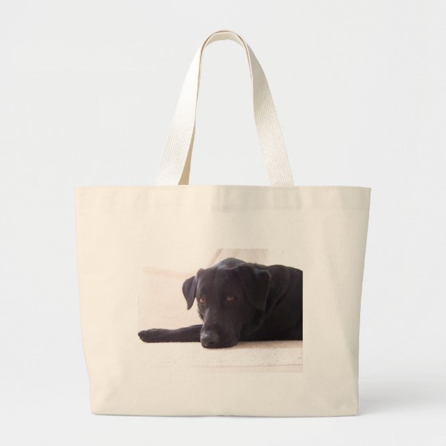 Bolsa Tote Grande labrador retriever (Frente)