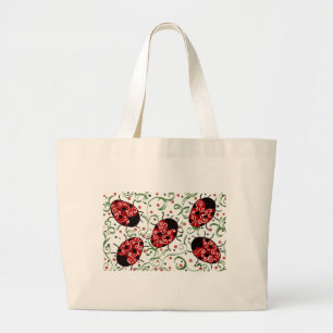 Bolsa Tote Grande Ladybug