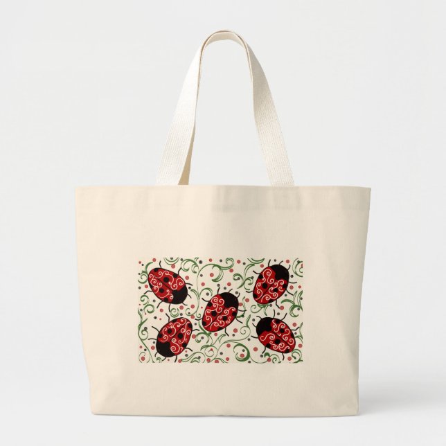 Bolsa Tote Grande Ladybug (Frente)