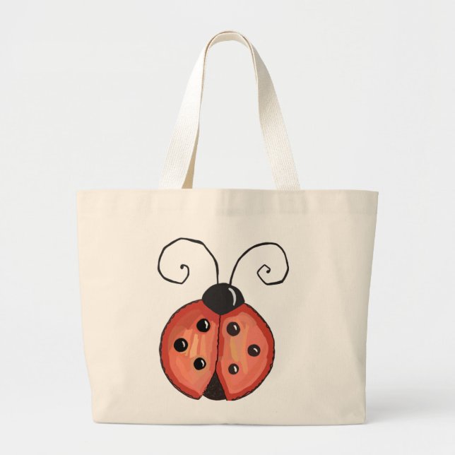 Bolsa Tote Grande Ladybug (Frente)