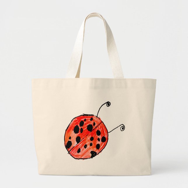 Bolsa Tote Grande Ladybug (Frente)