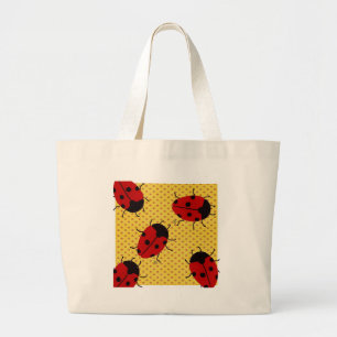 BOLSA TOTE GRANDE LADYBUGS