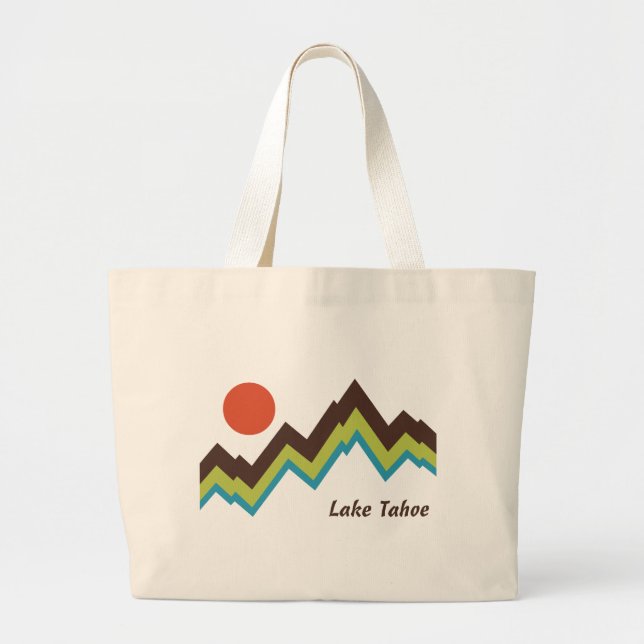 Bolsa Tote Grande Lago Tahoe (Frente)