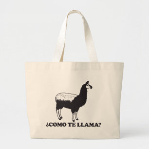 Bolsa Tote Grande Lama de Como Te