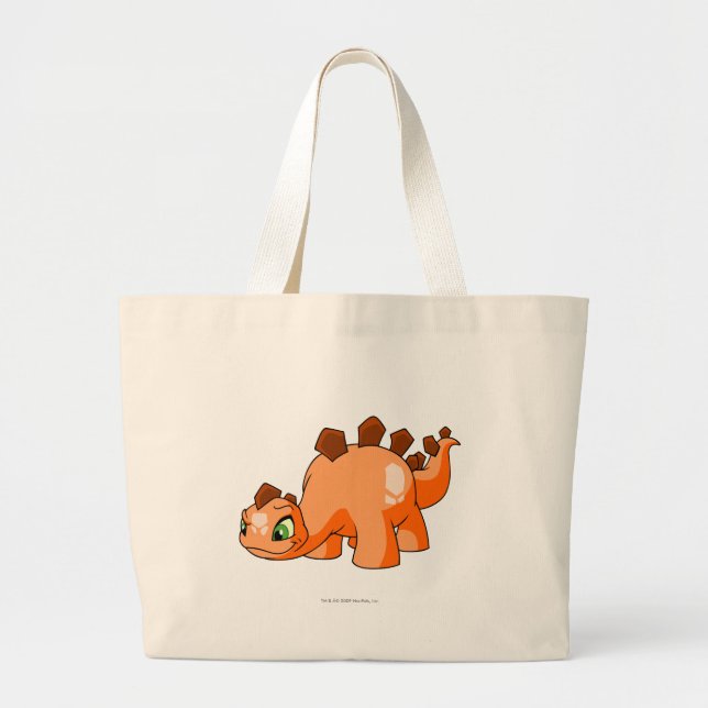 Bolsa Tote Grande Laranja de Chomby (Frente)