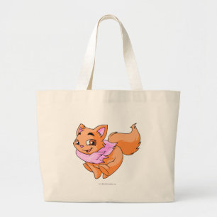 Bolsa Tote Grande Laranja de Wocky