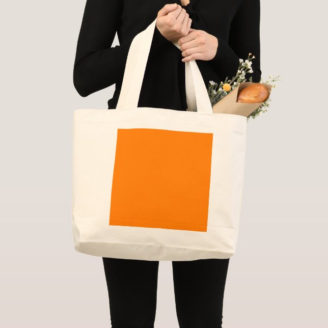 Bolsa Tote Grande Laranja JUMBO Tote Bag (Frente (produto))