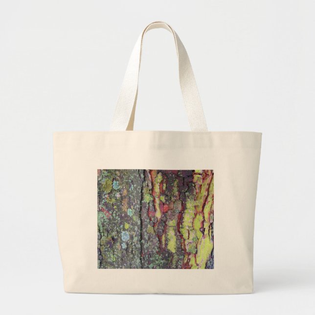 Bolsa Tote Grande Latido de árvore (Frente)