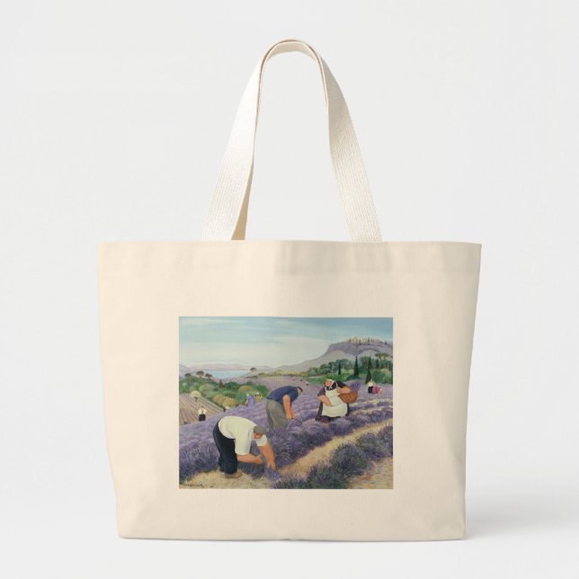 Bolsa Tote Grande Lavanda (Frente)