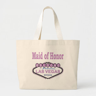 Bolsa Tote Grande Lavanda clássica do saco da madrinha de casamento