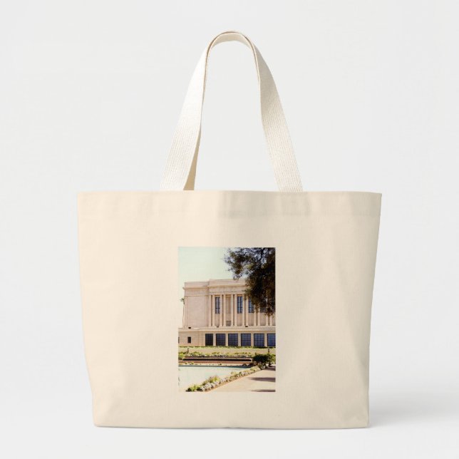 Bolsa Tote Grande lds mormon mesa arizona templo (Frente)