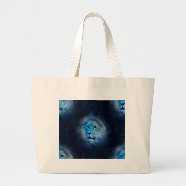 Bolsa Tote Grande leão (Frente)