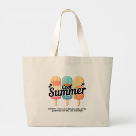 Bolsa Tote Grande Legal Verão Arco-Íris Tote Bag