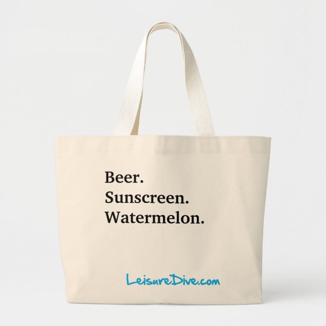 Bolsa Tote Grande LeisureBag (Frente)