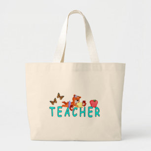 Bolsa Tote Grande Leitura do professor