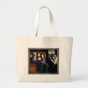 Bolsa Tote Grande Leo e Mona