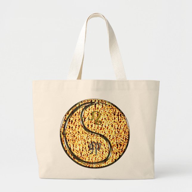 Bolsa Tote Grande Leo & Fire Rabbit (Frente)